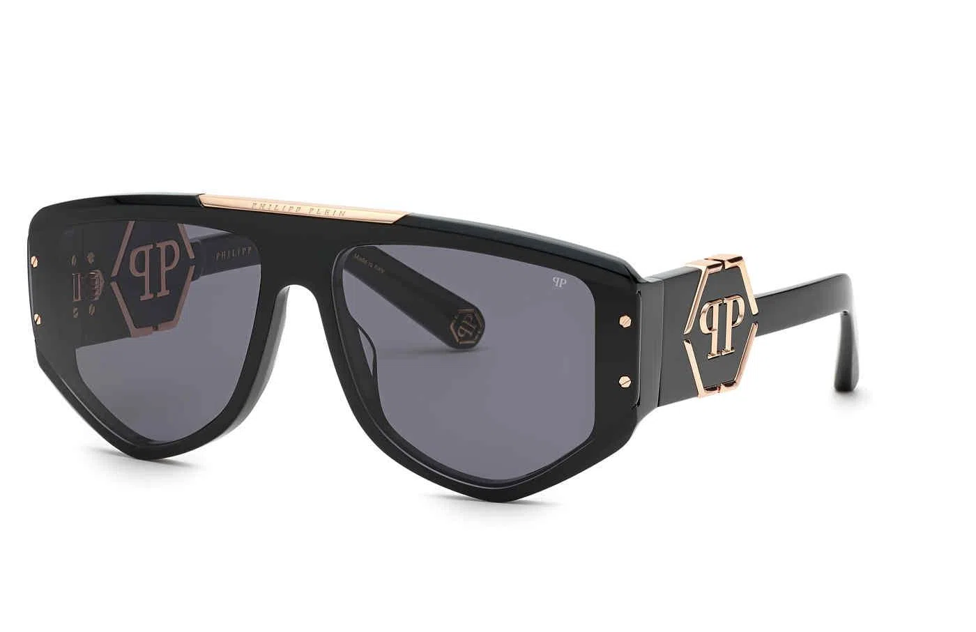Philipp Plein SPP093M Sunglasses - SANDBLASTED BLACK -703V - view 3